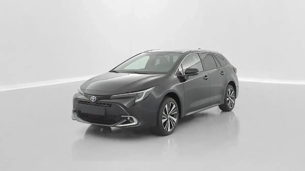 Neu Toyota Corolla Design 98 PS (72 kW) 2026 Noir intense metallise Kombi