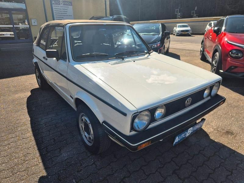 Gebraucht VW Golf Cabriolet 75 PS (55 kW) 1984 Weiss Cabrio