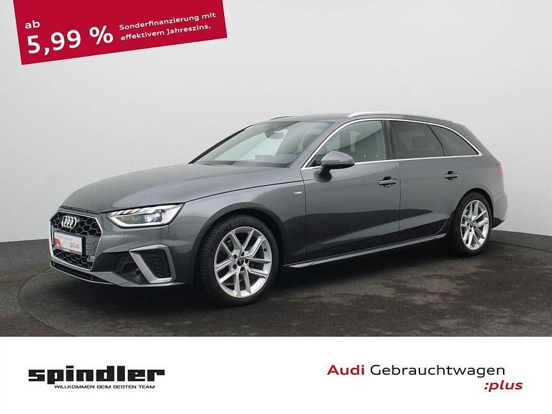 Daytonagrau perleffekt Gebraucht 2023 Audi A4 S-Line Kombi | 34.380 € (Guter Preis) - Bild 1/4