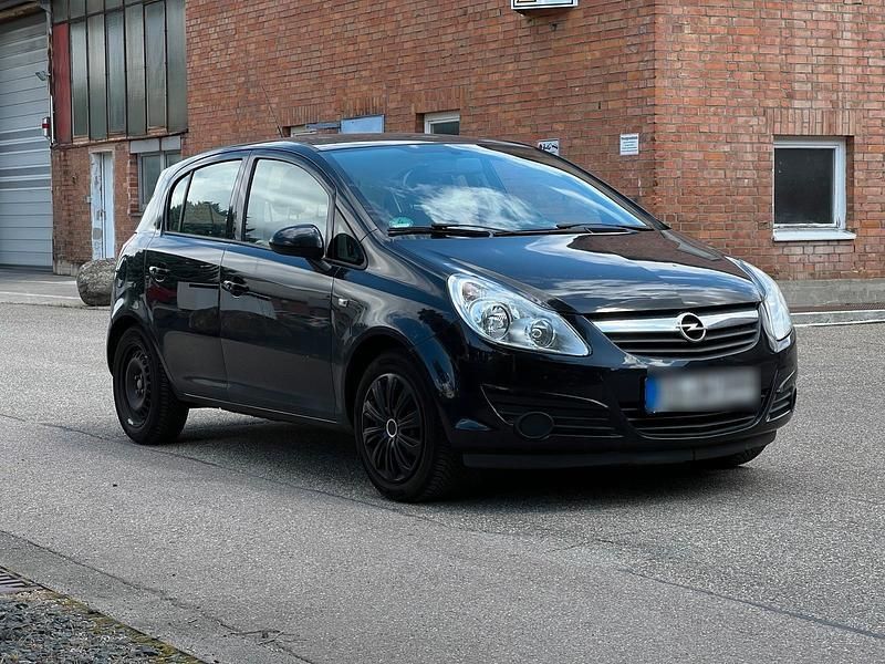 Schwarz Gebraucht 2009 Opel Corsa Kleinwagen | 3.700 € (Fairer Preis) - Bild 1/4