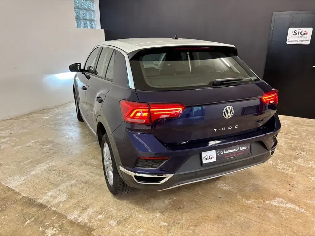 Gebraucht VW T-Roc Style 150 PS (110 kW) 2018 Blau SUV