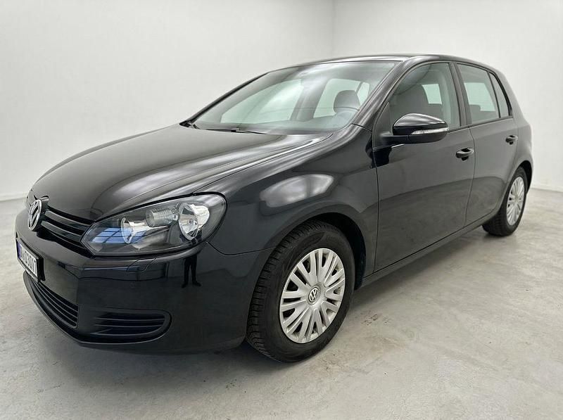 Gebraucht VW Golf VI Trendline 80 PS (58 kW) 2009 Schwarz Kleinwagen