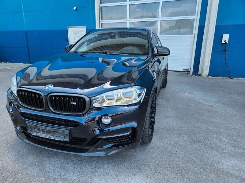 Carbonschwarz metallic Gebraucht 2017 BMW X6 M50 Performance SUV | 42.900 € (Teuer) - Bild 1/4