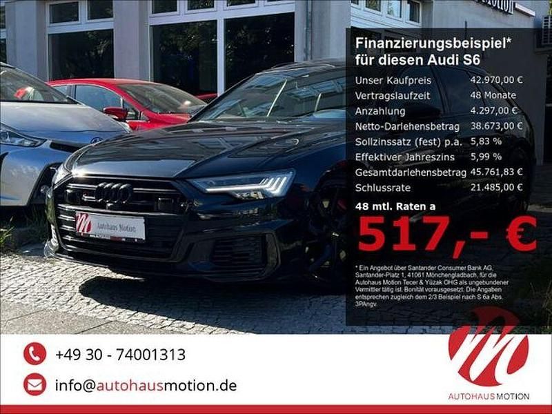 Mythosschwarz metallic Gebraucht 2019 Audi S6 Sport Kombi | 42.970 € (Etwas zu teuer) - Bild 1/4