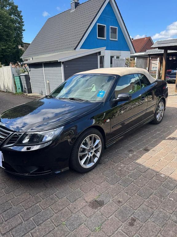 Gebraucht Saab 9-3 Cabriolet Vector 150 PS (110 kW) 2009 Schwarz Cabrio