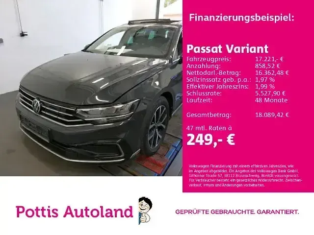 Gebraucht VW Passat GTE 218 PS (160 kW) 2021 Kombi