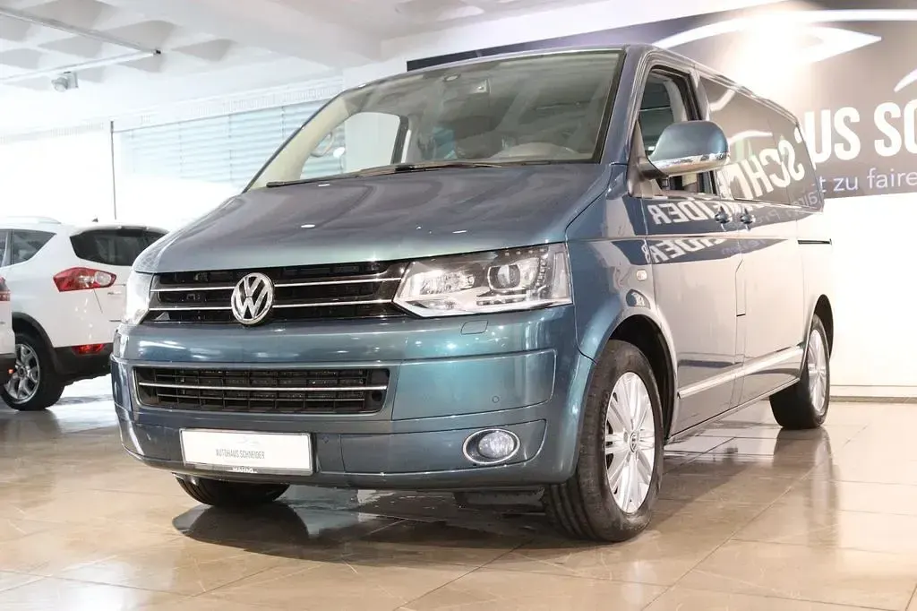 Gebraucht VW Multivan Cup 179 PS (131 kW) 2014 Grün Van / Kleinbus