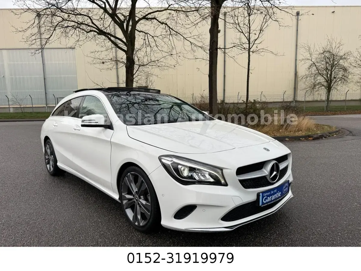 Gebraucht Mercedes CLA180 Shooting Brake 122 PS (89 kW) 2018 Weiß Kombi