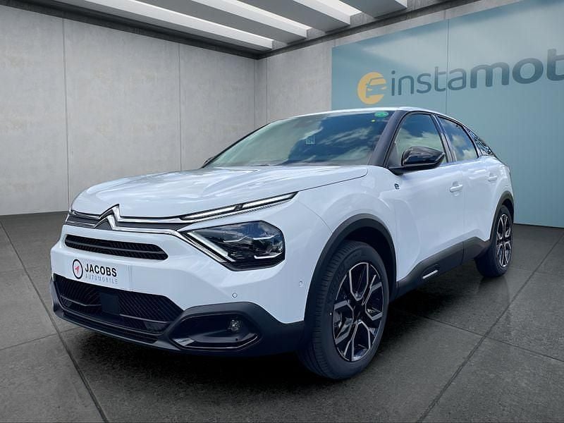 Weiß Gebraucht 2023 Citroën e-C4 Shine Limousine | 24.299 € (Fairer Preis) - Bild 1/4