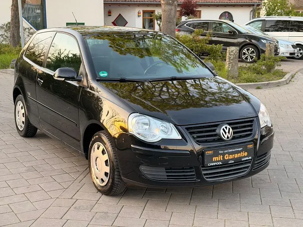 Gebraucht VW Polo Black Edition 60 PS (44 kW) 2008 Schwarz Kleinwagen