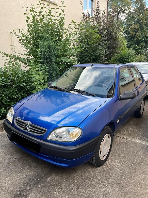 Blau Gebraucht 1999 Citroën Saxo Kleinwagen | 1.800 € (Fairer Preis) - Bild 1/4
