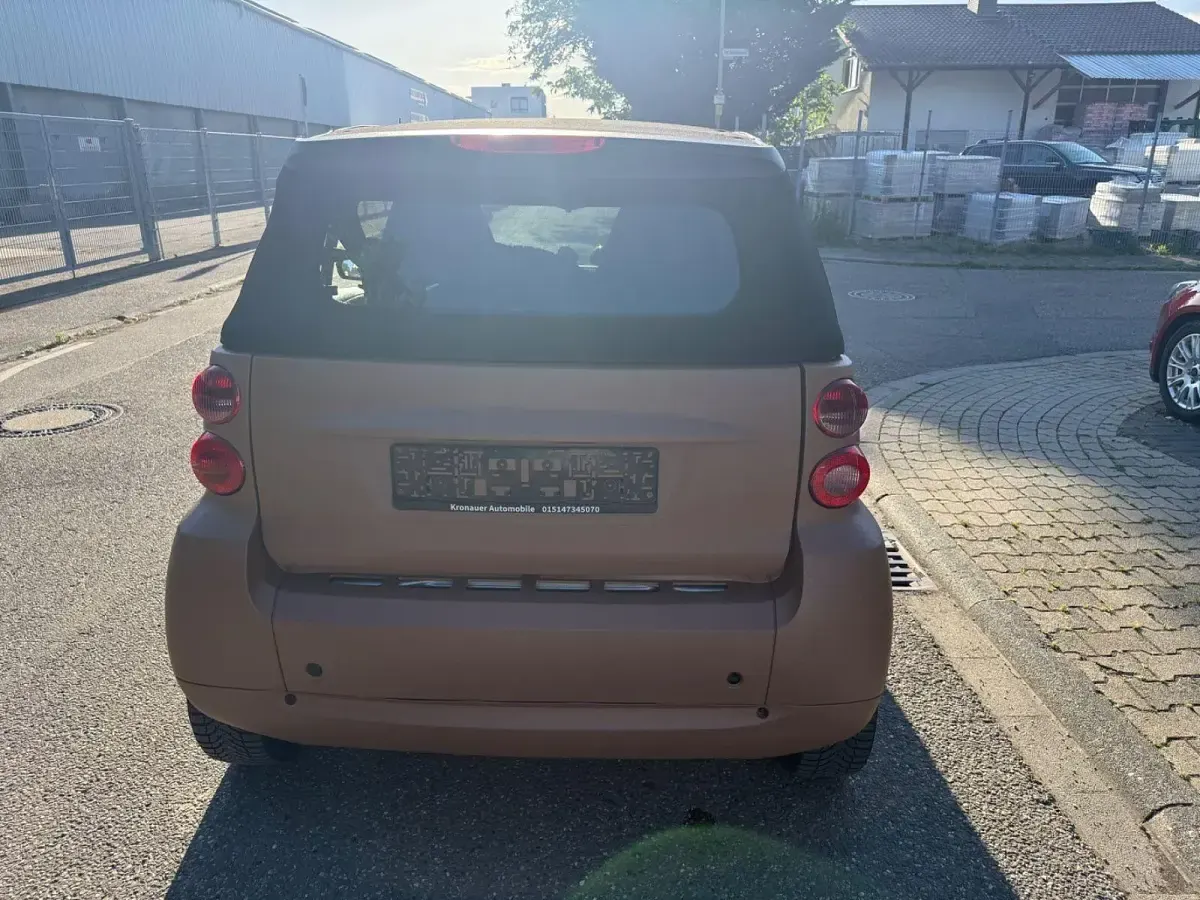 Gebraucht Smart ForTwo Cabrio 71 PS (52 kW) 2010 Rot Cabrio