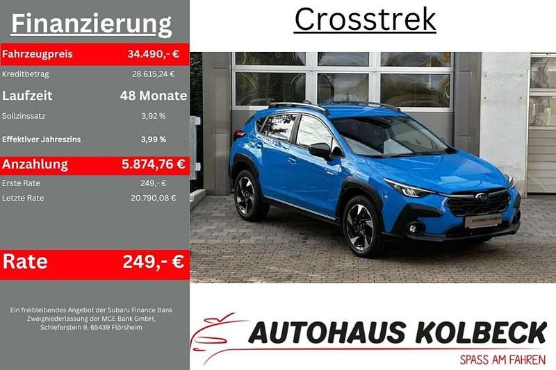 Neu Subaru Crosstrek Active 136 PS (100 kW) 2025 Oasis blue SUV