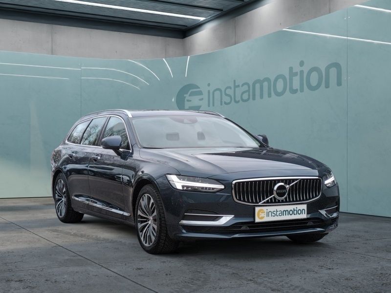 Blau Gebraucht 2019 Volvo V90 Inscription Kombi | 29.400 € (Teuer) - Bild 1/3