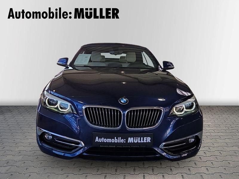 Gebraucht BMW 220 Luxury Line 184 PS (135 kW) 2018 Blau Cabrio