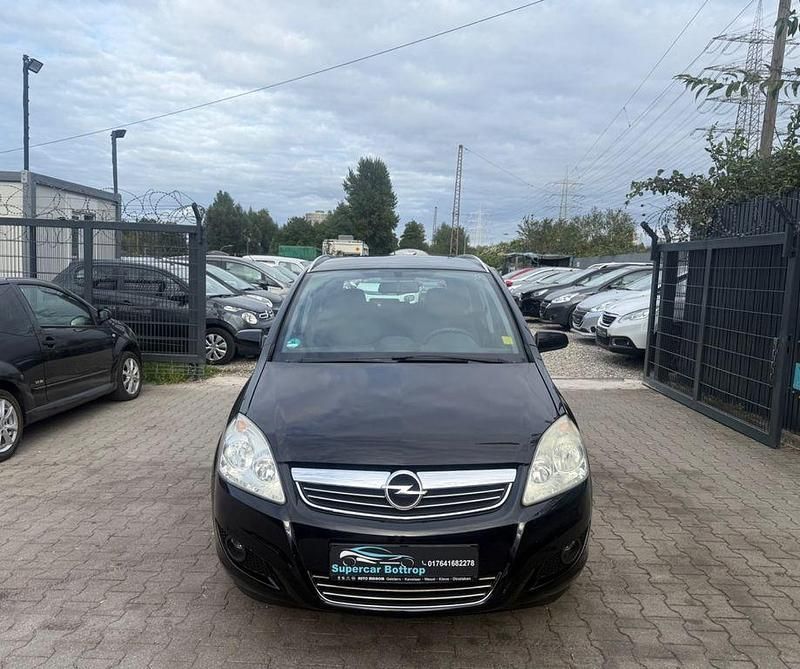 Gebraucht Opel Zafira Edition 116 PS (85 kW) 2008 Schwarz Van / Kleinbus