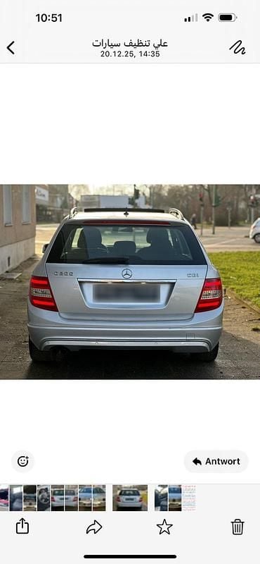 Gebraucht Mercedes C200 140 PS (102 kW) 2013 Silber Kombi