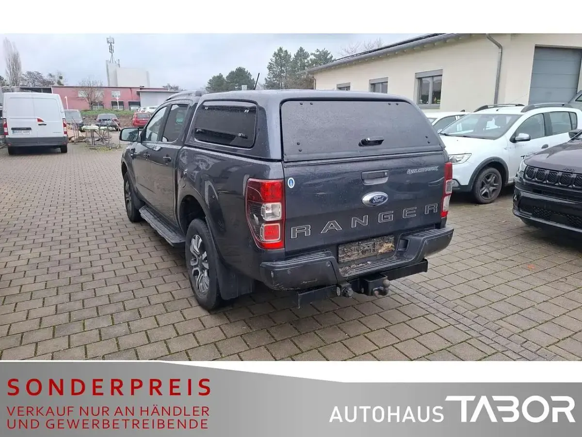 Gebraucht Ford Ranger Wildtrack 212 PS (155 kW) 2020 Royalgrau met. Pickup