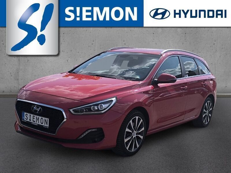 Rot Gebraucht 2020 Hyundai i30 Premium Kombi | 18.930 € - Bild 1/4