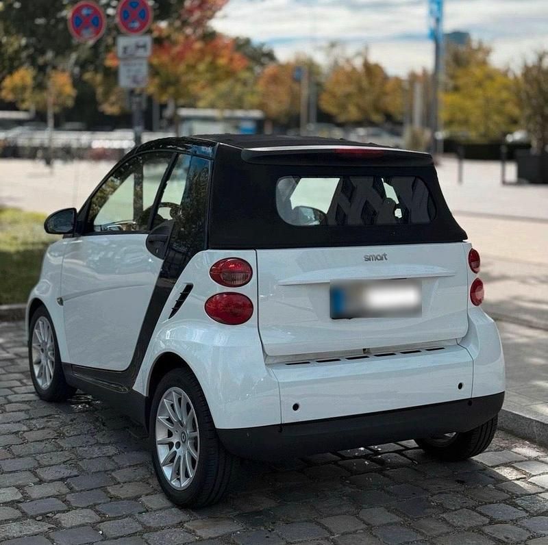 Gebraucht Smart ForTwo Cabrio 61 PS (44 kW) 2008 Weiß Cabrio