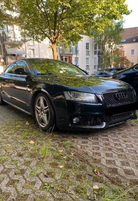 Schwarz Gebraucht 2009 Audi A5 S-Line Coupé | 5.500 € (Fairer Preis) - Bild 1/4