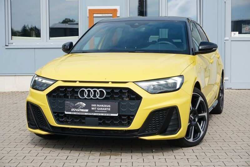 Gelb Gebraucht 2019 Audi A1 Sportback S-Line Kleinwagen | 19.890 € (Fairer Preis) - Bild 1/4
