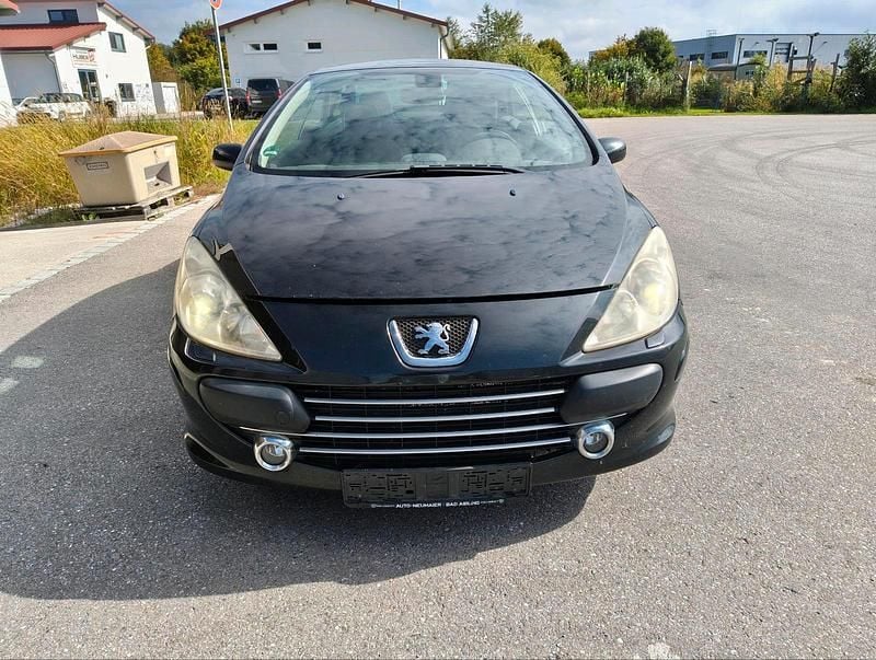 Schwarz Gebraucht 2007 Peugeot 307 CC Cabrio | 999 € (Superpreis) - Bild 1/4