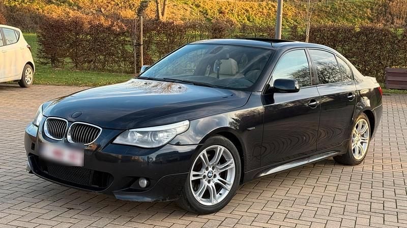 Schwarz Gebraucht 2009 BMW 520 M Sport Limousine | 6.500 € (Guter Preis) - Bild 1/4