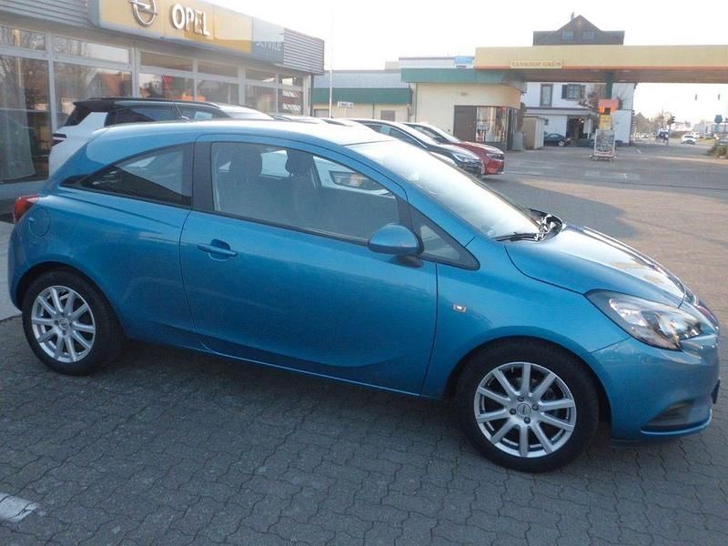 Gebraucht Opel Corsa Active 90 PS (66 kW) 2017 Blau Kleinwagen