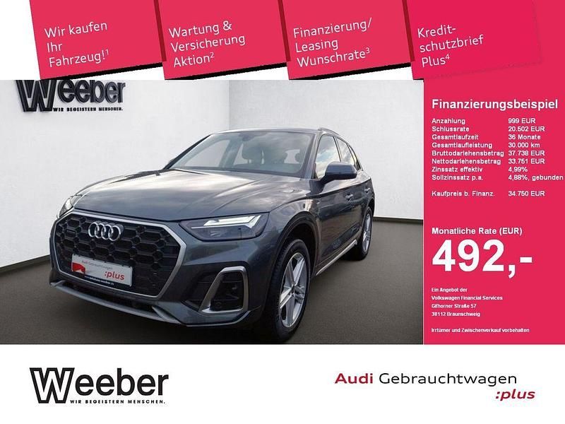 Gebraucht Audi Q5 S-Line 299 PS (219 kW) 2022 Grau SUV