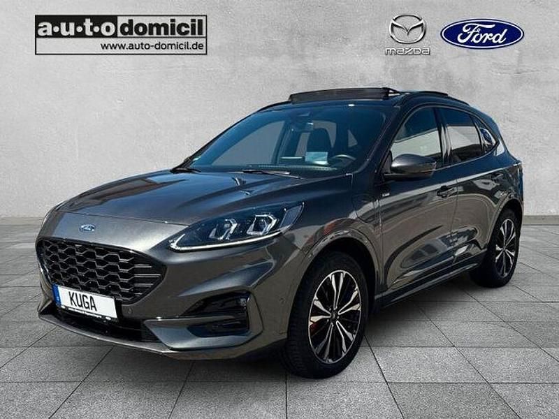 Grau Gebraucht 2021 Ford Kuga ST-Line X SUV | 29.990 € (Teuer) - Bild 1/4