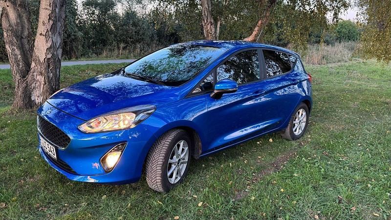 Blau Gebraucht 2019 Ford Fiesta Kleinwagen | 7.800 € (Superpreis) - Bild 1/4