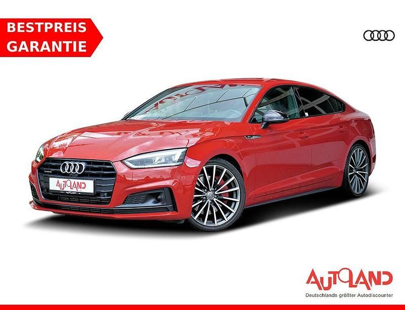 Rot Gebraucht 2018 Audi A5 Sportback S-Line Limousine | 29.950 € (Fairer Preis) - Bild 1/4