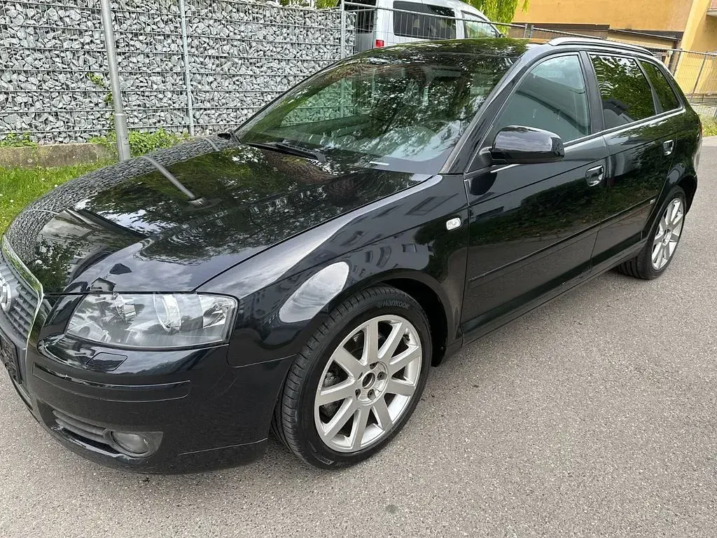 Brugt Audi A3 S-Line 200 HK (147 kW) 2006 Sort Hatchback