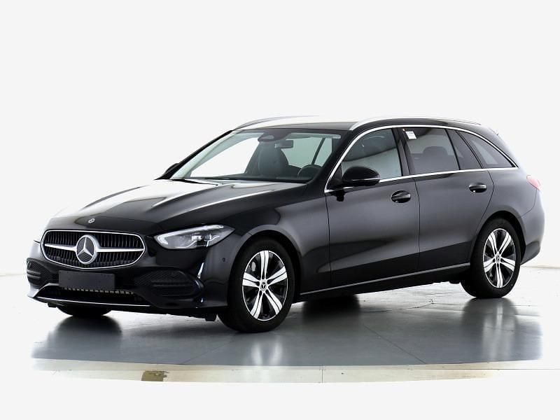 Metalliclack obsidianschwarz Gebraucht 2023 Mercedes C220 Kombi | 31.222 € (Guter Preis) - Bild 1/4