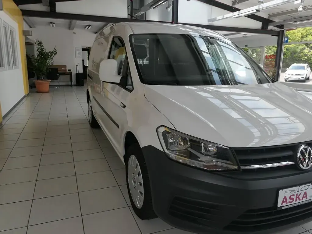 Gebraucht VW Caddy 125 PS (91 kW) 2019 Weiß Van / Kleinbus