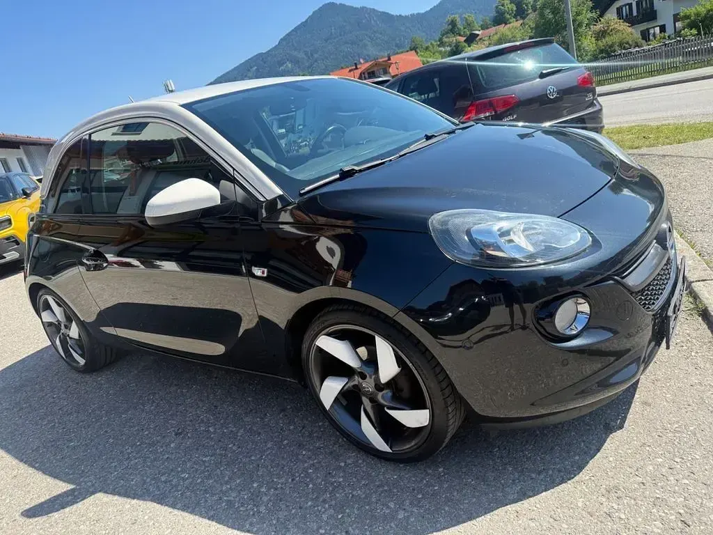 Gebraucht Opel Adam Slam 101 PS (74 kW) 2013 Schwarz Kleinwagen