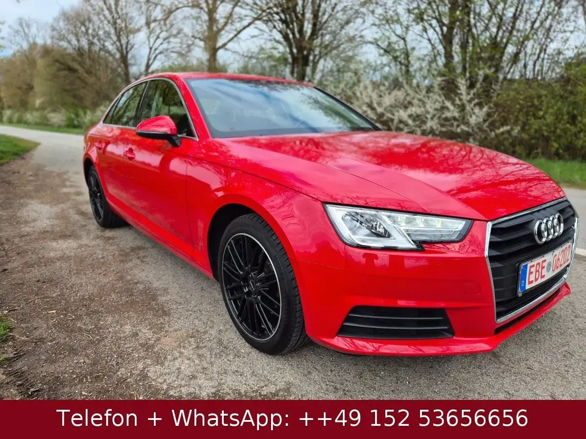 Gebraucht Audi A4 Sport 150 PS (110 kW) 2017 Tangorot metallic Limousine