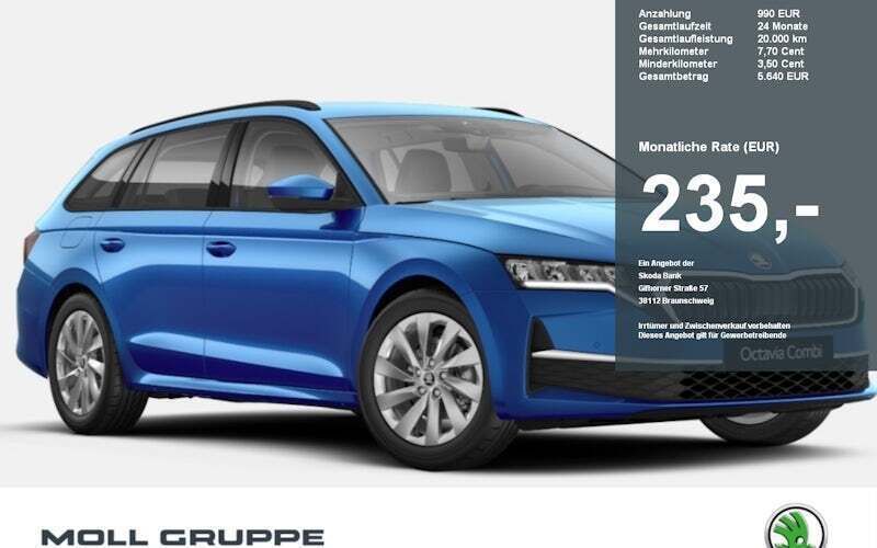 Blau Neu 2025 Skoda Octavia Selection Kombi | 36.490 € (Etwas zu teuer) - Bild 1/2