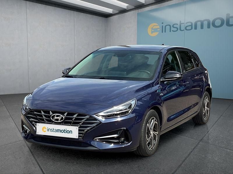 Blau Gebraucht 2021 Hyundai i30 Limousine | 18.299 € (Guter Preis) - Bild 1/4