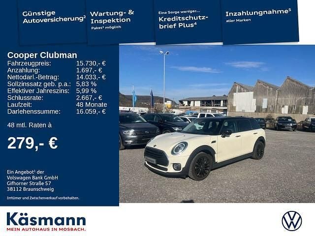 Gebraucht Mini Cooper Clubman 136 PS (100 kW) 2020 Pepper white Kombi