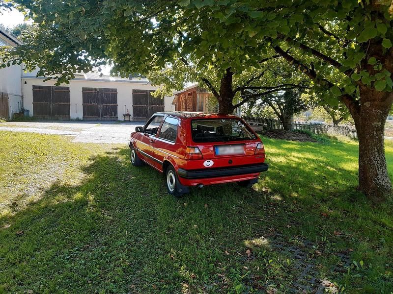 Gebraucht VW Golf II 60 PS (44 kW) 1990 Rot Kleinwagen
