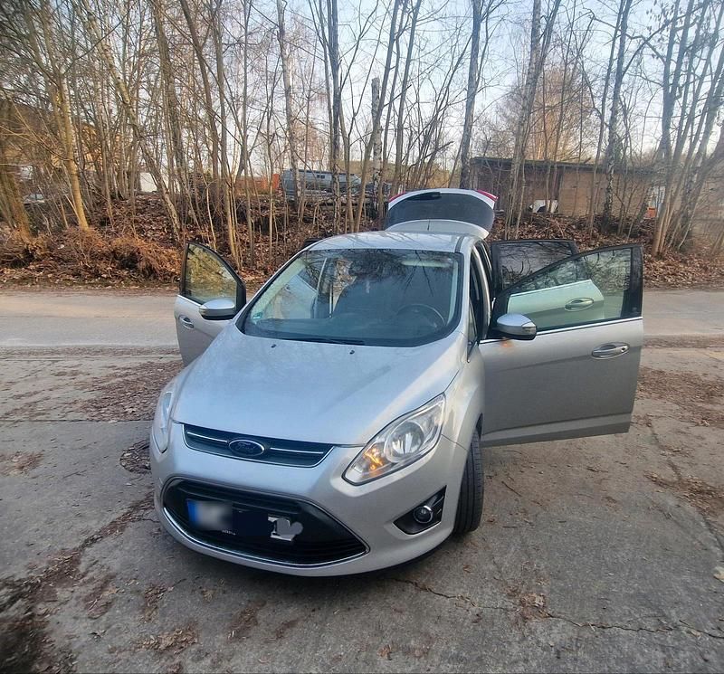 Gebraucht Ford C-MAX 125 PS (91 kW) 2012 Silber Van / Kleinbus