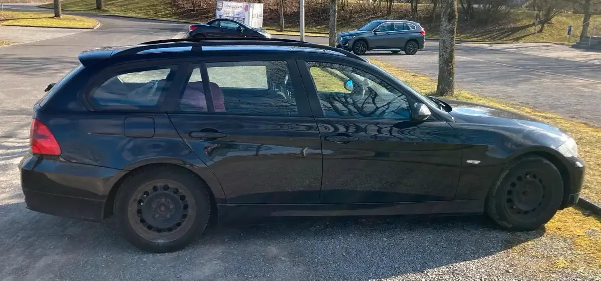 Gebraucht BMW 318 2008 Schwarz Kombi