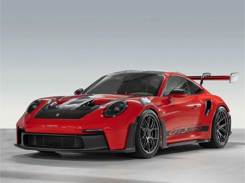 Rot Gebraucht 2023 Porsche 911 GT3 RS Coupé | 329.900 € - Bild 1/4