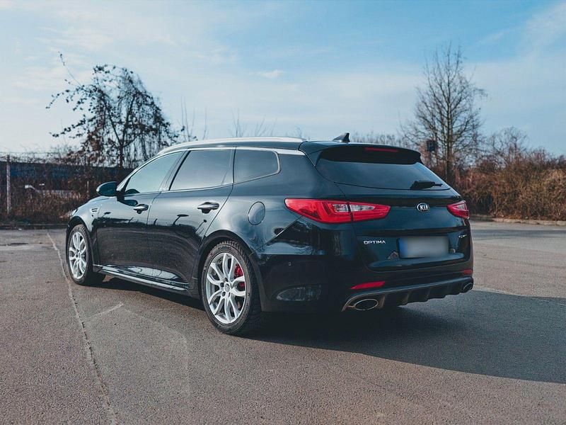 Gebraucht Kia Optima GT 245 PS (180 kW) 2017 Schwarz Kombi