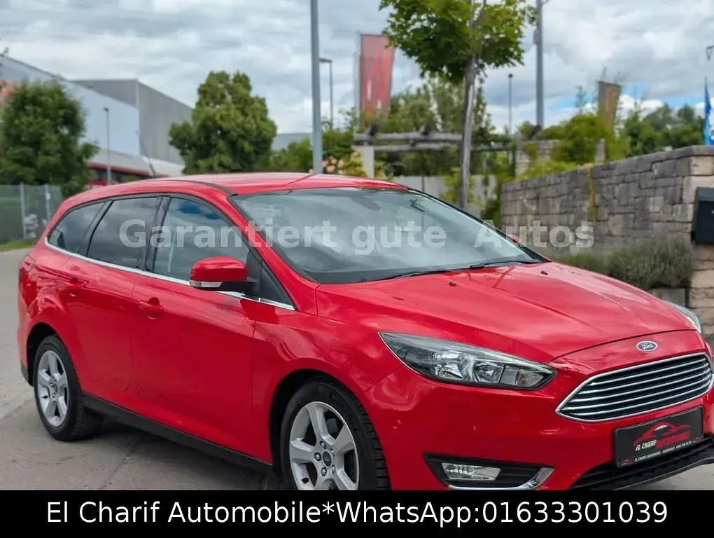 Gebraucht Ford Focus Titanium 150 PS (110 kW) 2016 Rot Kombi