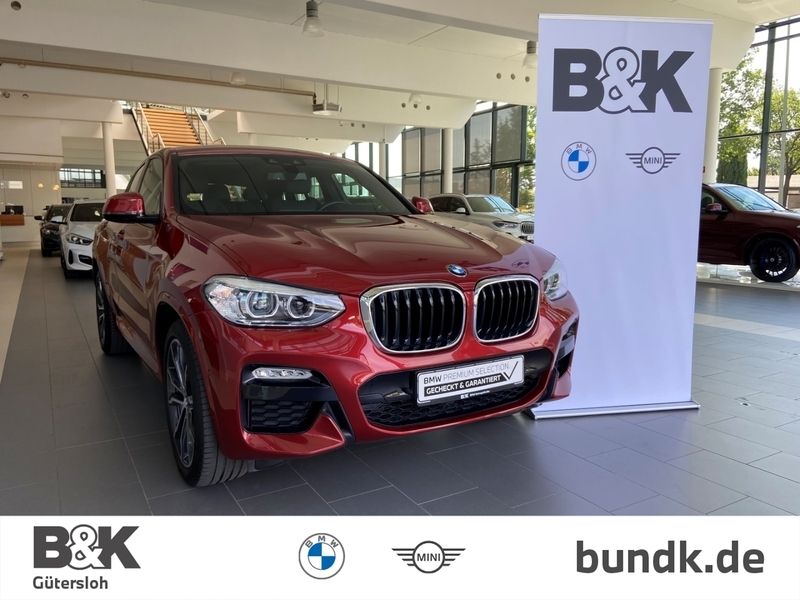 Rot Gebraucht 2019 BMW X4 M Sport SUV | 46.450 € - Bild 1/4