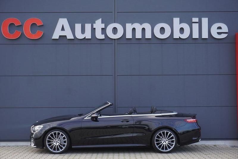 Schwarz Gebraucht 2021 Mercedes E200 AMG Cabrio | 37.880 € (Guter Preis) - Bild 1/4