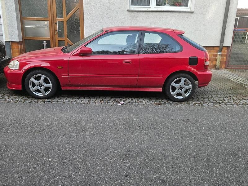 Gebraucht Honda Civic 90 PS (66 kW) 2000 Rot Kleinwagen